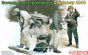 Сборные фигуры из пластика Д Солдаты Panzergrenadiers (Cherkassy 44) (1/35) Dragon - фото