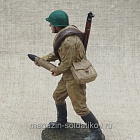 Артиллерист со снарядом к 76-мм дивизионной пушке, 1941-43 гг. СССР, 54 мм, Soldanir (QF0529) (QF0529)