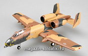 Масштабная модель в сборе и окраске Самолёт A-10 Thunderbolt II, Ирак, 1990г. 1:72 Easy Model - фото