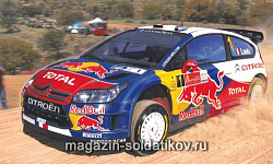 Сборная модель из пластика Автомобиль Ситроен С4 WRC 10, 1:43, Хэллер