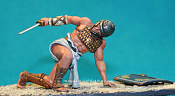 Сборная фигура из металла Gladiators 1 c.a.d., 54 мм, Alive history miniatures - фото