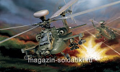 Сборная модель из пластика ИТ Вертолет AH-64D Longbow Apache (1/48) Italeri - фото