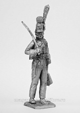 Миниатюра из олова 538 РТ Рядовой королевского Лейб-гвардии конного полка, 1807 г, 54 мм, Ратник - фото