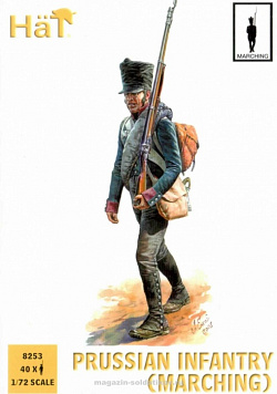 Солдатики из пластика Late Prussian Infantry Marching (1:72), Hat