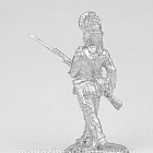 Сборные фигуры из металла Рядовой армейских полков в атаке 1783-96 гг. 28 мм, Figures from Leon
