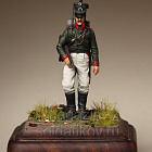 Сборная фигура из смолы SM 5408 Рядовой Восточно-Прусского егерского батальона 1808-1813, 54 мм, SOGA miniatures