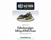 Fallschirmjager 81мм Миномет BLI, Warlord. Wargames (игровая миниатюра) - фото