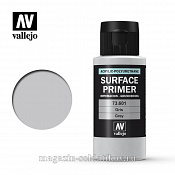 Акриловый грунт - полиуретановый, серый, 60 мм Vallejo. Краски, химия, инструменты - фото