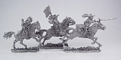 Фигурки из металла Набор солдатиков «Шведская кавалерия» (пьютер), 30-ти летняя война, 40 мм, Три богатыря - фото