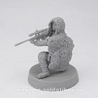 Сборная фигура из смолы Снайпер, серия «Наемники» 28 мм, ArmyZone Miniatures
