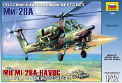 Сборная модель из пластика Вертолет «Ми-28А» (1/72) Звезда - фото