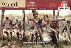 Солдатики из пластика ИТ Набор солдатиков «Французская пехота (Наполеоновские войны)» (1/72) Italeri
