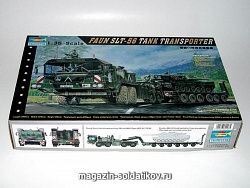 Сборная модель из пластика Автомобиль танковый транспортер «Фаун» 1:35 Трумпетер