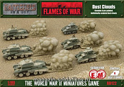Сборная модель из пластика Dust Clouds (15mm) Flames of War - фото
