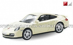 Масштабная модель в сборе и окраске «Porsche 911 Turbo», 1:43, Autotime