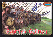 Солдатики из пластика Шотландский Шилтрон (1/72) Strelets - фото