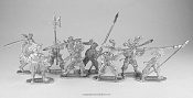Фигурки из металла Набор солдатиков «Пешие швейцарцы», XVI век, 40 мм, Три богатыря - фото