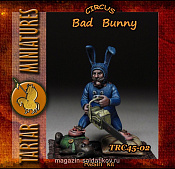 Сборная миниатюра из смолы Bad Bunny 45 mm Tartar Miniatures - фото