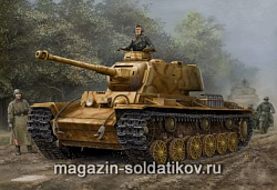 Сборная модель из пластика Немецкий танк Pz.Kpfw KV-1 756 (1/48) Hobbyboss