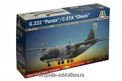ИТ Самолет G.222.panda/C-27 A «Сhuck» (1/72) Italeri