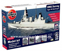 Сборная модель из пластика А Корабль HMS Daring: Type 45 Destroyer (1/350) Airfix