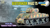 Масштабная модель в сборе и окраске Д Танк Beutepanzer M4A2 75 (1/72) Dragon - фото