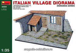 Сборная модель из пластика Итальянская сельская диорама MiniArt (1/35)