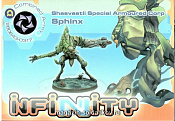 Сборная фигура из металла Сфинкс Бронированного Корпуса Шасвасти BOX Infinity - фото