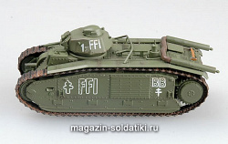 Масштабная модель в сборе и окраске Танк B1bis, Париж, 1944г. 1:72 Easy Model
