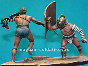 Сборная фигура из металла Provocator 1 century b.c., 54 мм, Alive history miniatures - фото
