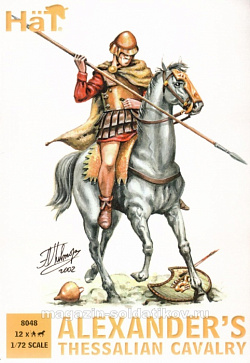 Солдатики из пластика Alexander's Thessalian Cavalry, (1:72), Hat