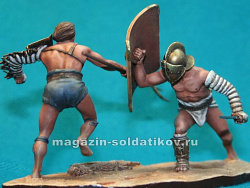 Сборная фигура из металла Provocator 1 century b.c., 54 мм, Alive history miniatures