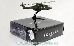 Сборная модель из пластика ИТ Вертолет AW101 SKYFALL (1:100) Italeri