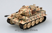 Сборная модель из пластика Танк Тигр I, Тотенкопф 1:72 Easy Model - фото