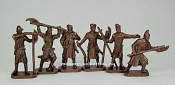 Солдатики из металла Набор «Стрельцы» 6 шт, 40 мм, Солдатики Публия - фото