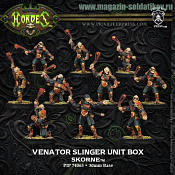 PIP 74063 Skorne Venator Slingers Unit Box, Warmachine. Wargames (игровая миниатюра) - фото