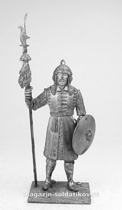 Миниатюра из металла Албанский воин Скандербега, 54 мм, Магазин Солдатики
