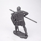 Миниатюра из олова Пехотинец, Великое княжество Литовское, XIV-XV вв. 54 мм, Солдатики Публия
