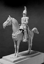 Сборная миниатюра из смолы Штаб-офицер Лейб-Гвардии конного полка, 1812-14, 54 мм, Chronos miniatures - фото