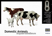 Сборные фигуры из пластика MB 3566 Домашние животные (1/35) Master Box - фото