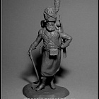 Сборная фигура из смолы Сапер легиона Вислы, 75 мм Chronos Miniatures