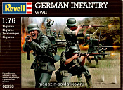 Солдатики из пластика RV 02598 Немецка пехота, 2-ая МВ (1:76), Revell - фото