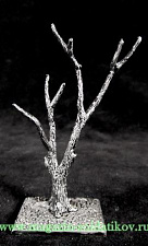 Миниатюра из металла Старое дерево 54 мм, Магазин Солдатики - фото