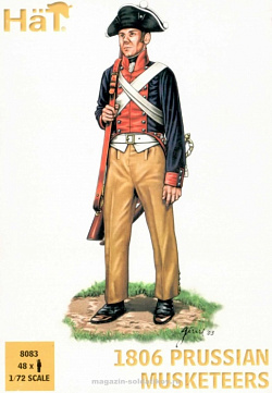 Солдатики из пластика 1806 Prussian Musketeers,(1:72), Hat