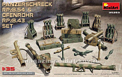 Сборная модель из пластика Немецкие противотанковые гранатометы Panzerschreck RPzB. 54 & Ofenrohr RPzB. 43 MiniArt (1/35) - фото