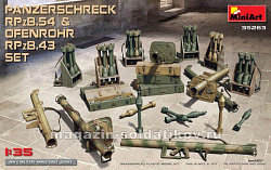 Сборная модель из пластика Немецкие противотанковые гранатометы Panzerschreck RPzB. 54 & Ofenrohr RPzB. 43 MiniArt (1/35)