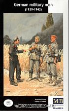 Сборные фигуры из пластика MB 3510 Немецкие военнослужащие (1939-1942) (1/35) Master Box - фото