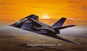 Сборная модель из пластика ИТ Самолет F-117A Nighthawk (1/72) Italeri - фото