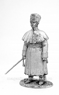 Миниатюра из олова 240 РТ Офицер батальона великой княгини Екатерины Павловны, 1812-1814 , 54 мм, Ратник