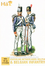 Солдатики из пластика Netherlands Militia and Belgian Infantry, 1:72, Hat - фото